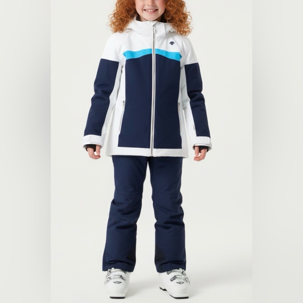 NWT!! Descente Insulated Waterproof Harley Girls Ski Winter Jacket Size 6